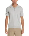 Reiss Wilton Slim Fit Polo Shirt In Gray
