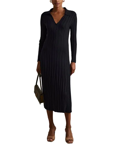 Reiss Winnie Dress In Black