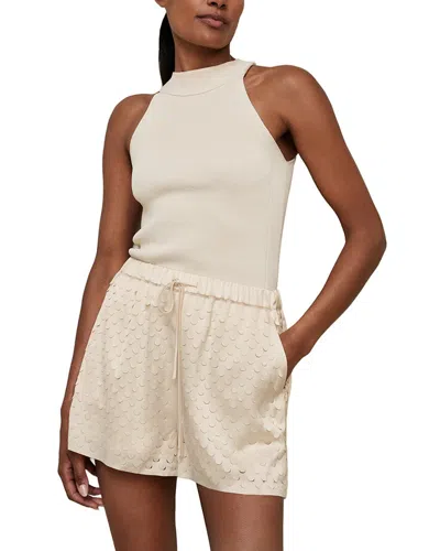Reiss Winnie Short In Neutral