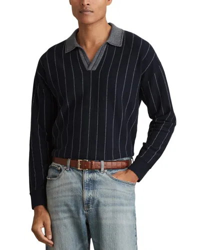 Reiss Winslow Shirt In Black