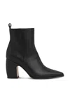 Reiss Amy Pointed Toe Bootie In Black