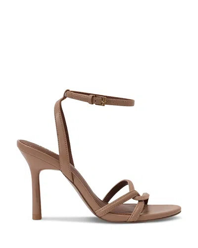 Reiss Women's Annabelle Leather Stiletto Heel Sandals In Brown