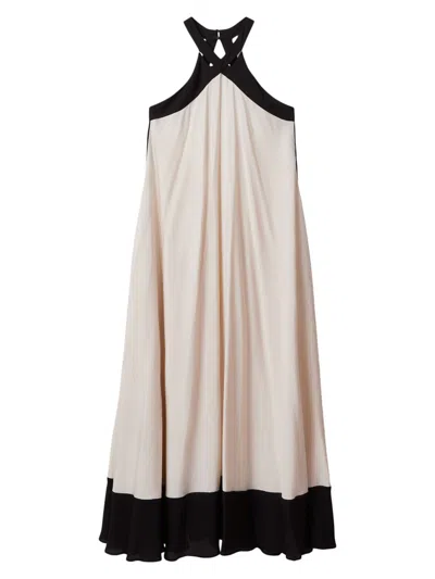 REISS WOMEN'S AUBREE HALTER MAXI DRESS