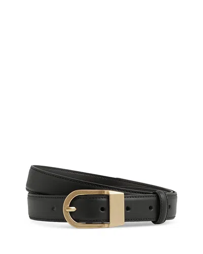Reiss Women's Hazel Buckle Belt In Black