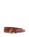 REISS WOMEN'S HOLLY SKINNY WAIST BUCKLE BELT