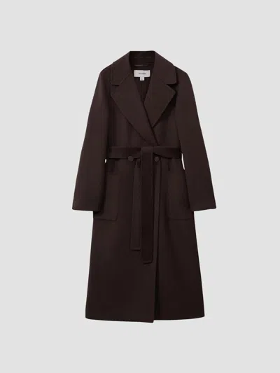 Reiss Women's Lucia Trench Coat In Black