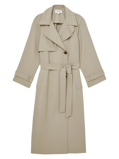 Reiss Women's Maddox Trench Coat In Neutral