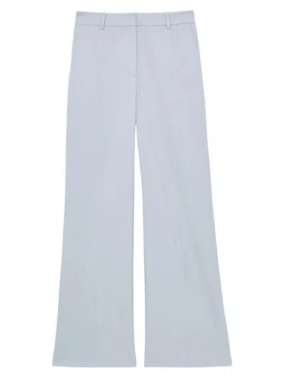 Reiss Women's Millie Wide-leg Trousers In Purple