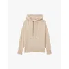 Reiss Womens Nude Sammie Relaxed-fit Drawstring Wool And Cashmere-blend Hoody