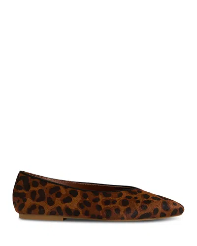 Reiss Women's Printed Ballet Flats In Animal Print