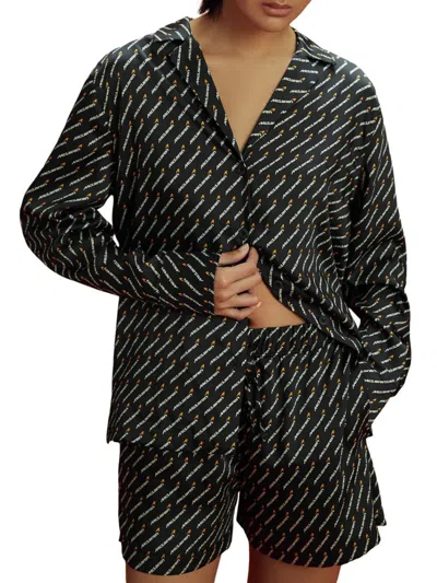 Reiss Women's  X Mclaren Formula 1 Vale Button-up Shirt In Multi