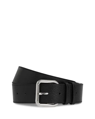Reiss Women's Robyn Roller Buckle Belt In Black