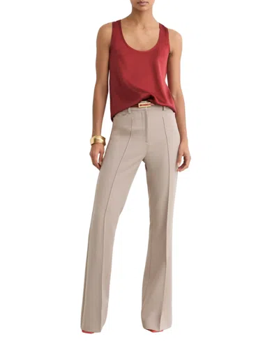 Reiss Women's Ruby Silk-front Cami Top In Multi