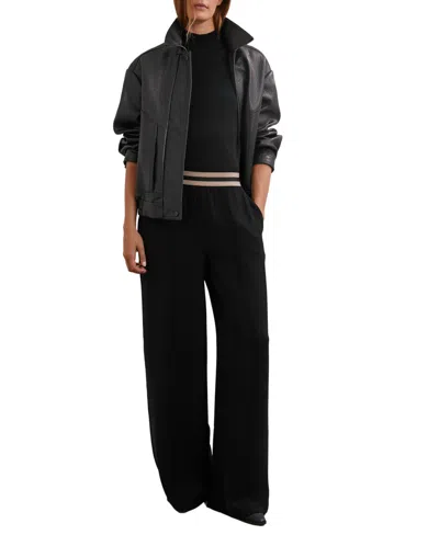 Reiss Sonnie Trouser In Black