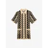 Reiss Natalie Knitted Crochet Dress