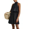 Reiss Eden Popover Waist Dress In Blue
