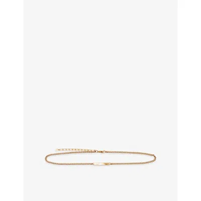 Reiss Womens  Georgia Chain-link Metal Belt In Gold