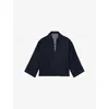 Reiss Womens Reed Relaxed-fit Denim Shirt Indigo In Indigo