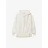 Reiss Womens Kiara Hooded Woven Top Cream In Cream