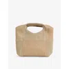 Reiss Womens  Raffia Top-handle Clutch