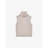 Reiss Womens Neutral  X Atelier Brushed Cashmere Tank In Multi