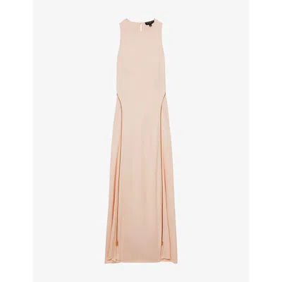 【海外限定】REISSワンピース☆Reiss x Atelier Leanna zip-pane Reiss Atelier Leanna Sleeveless Zip Dress In Pink | ModeSens