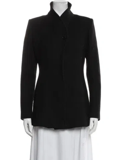 Pre-owned Reiss Wool In Black