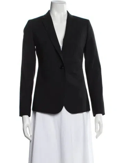 Pre-owned Reiss Wool Blazer In Black