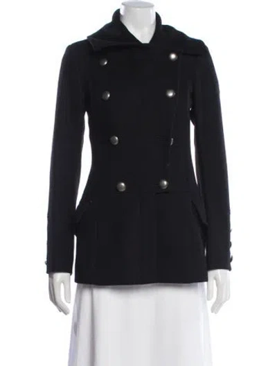 Pre-owned Reiss Wool Blazer In Blue