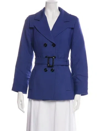 Pre-owned Reiss Wool Blazer In Blue