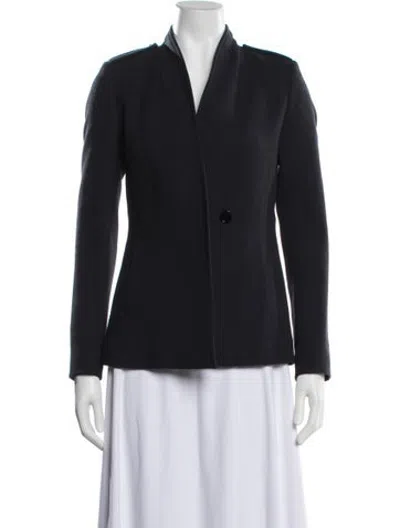 Pre-owned Reiss Wool Blazer In Blue