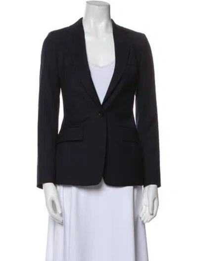 Pre-owned Reiss Wool Blazer In Gray