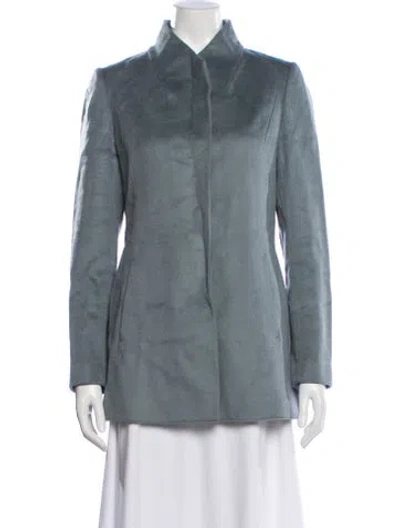 Pre-owned Reiss Wool Blazer In Gray