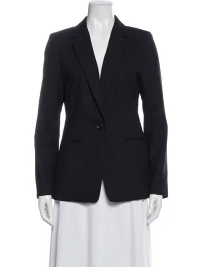 Pre-owned Reiss Wool Blazer In Gray