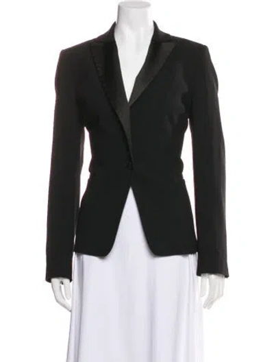 Pre-owned Reiss Wool Blazer In Gray