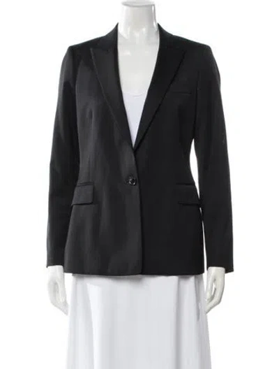 Pre-owned Reiss Wool Blazer In Gray
