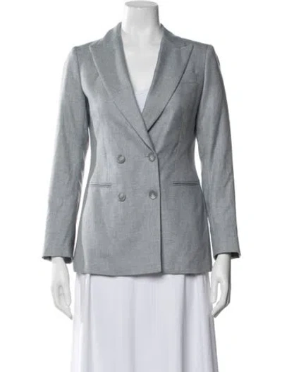 Pre-owned Reiss Wool Blazer In Gray