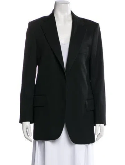 Pre-owned Reiss Wool Blazer In Green