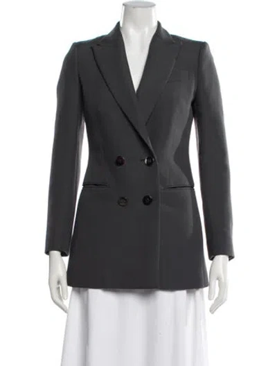 Pre-owned Reiss Wool Blazer In Grey