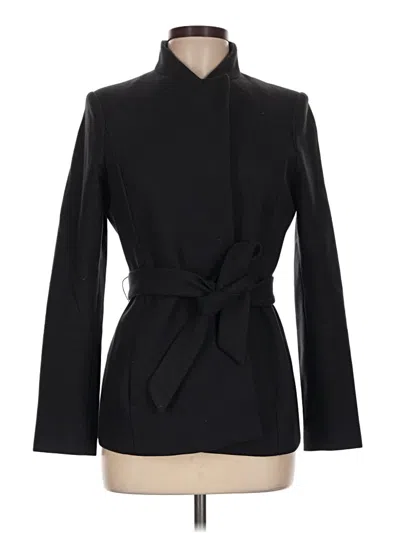 Pre-owned Reiss Wool Blazer Jacket In Black
