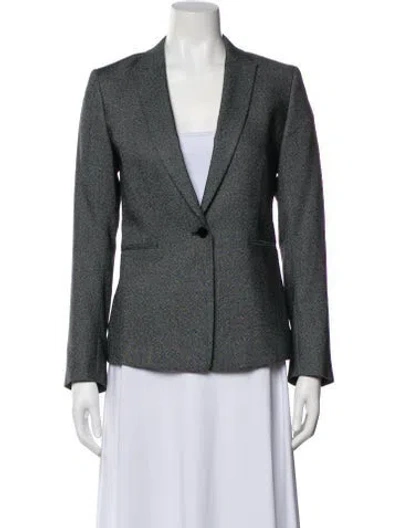 Pre-owned Reiss Wool Blazer In Multi
