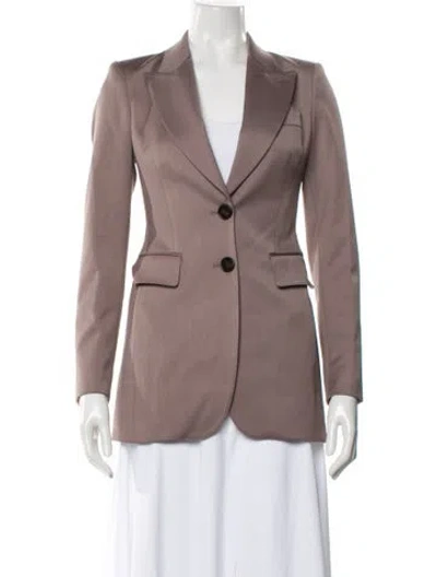 Pre-owned Reiss Wool Blazer In Neutral