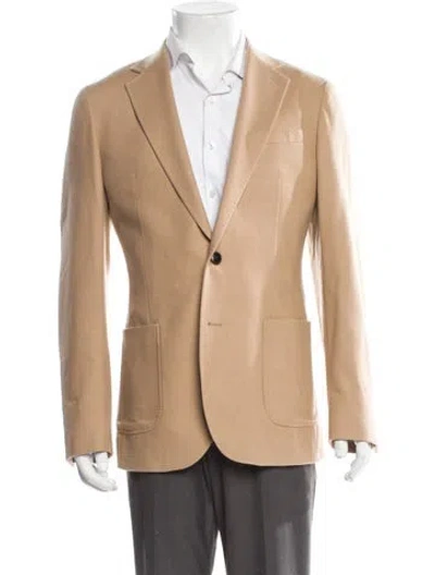 Pre-owned Reiss Wool Blazer In Neutral