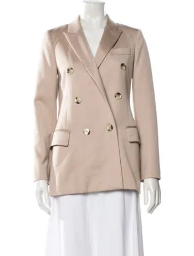 Pre-owned Reiss Wool Blazer In Neutral