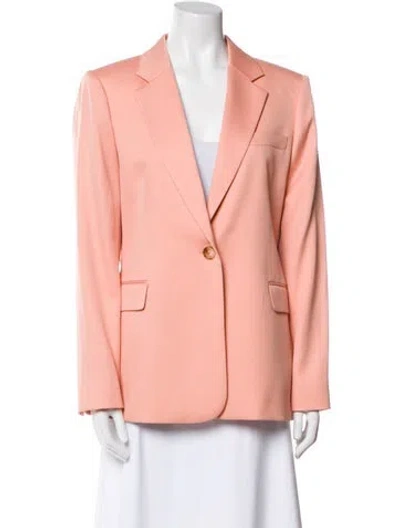 Pre-owned Reiss Wool Blazer In Pink