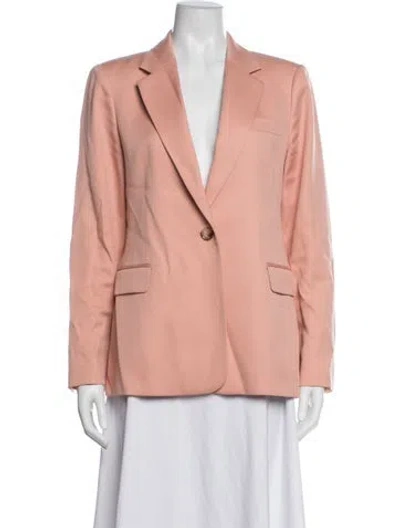 Pre-owned Reiss Wool Blazer In Pink