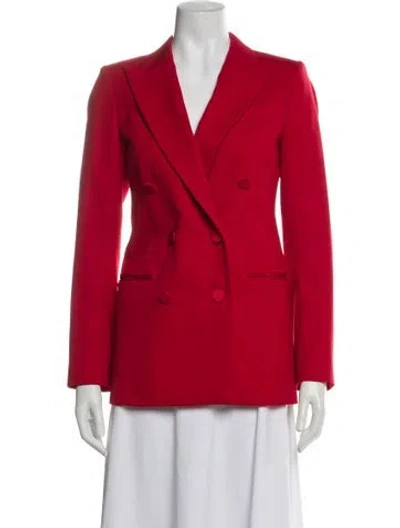Pre-owned Reiss Wool Blazer In Red