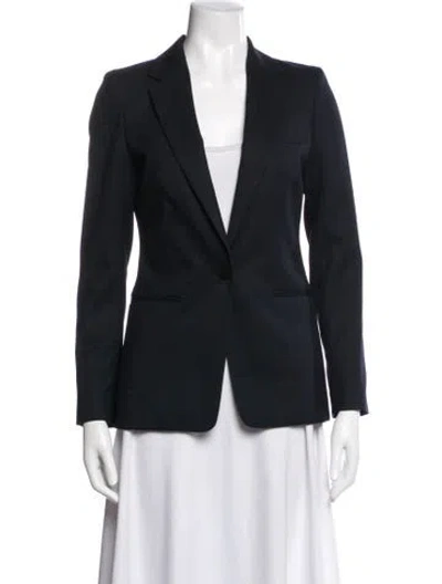 Pre-owned Reiss Wool Blazer W/ Tags In Blue