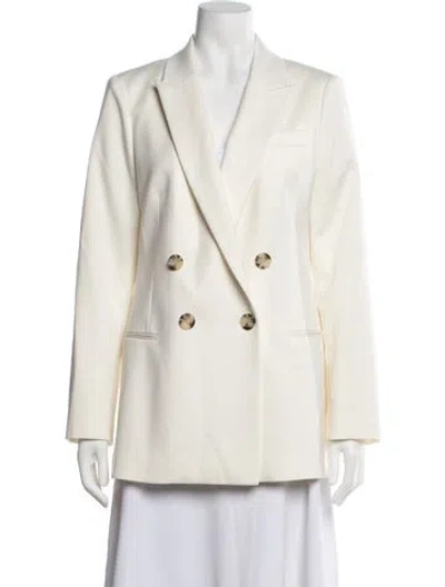 Pre-owned Reiss Wool Blazer W/ Tags In Neutral