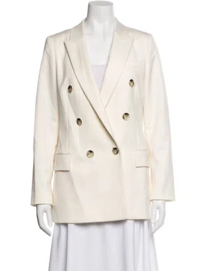 Pre-owned Reiss Wool Blazer W/ Tags In Neutrals